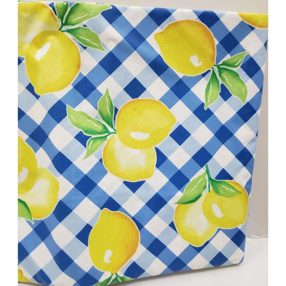 Printed Peva Vinyl Tablecloth, 52